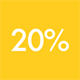 20% di sconto