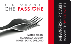 Ristoranti che Passione Card
